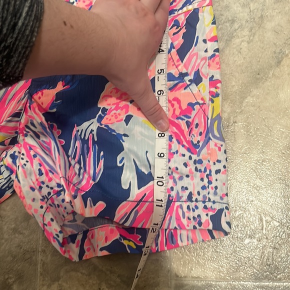 NWOT Lilly Pulitzer The Callahan Short Tropical 2 100% Cotton - Picture 9 of 13